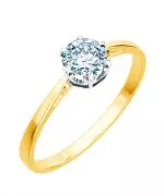 Prsten Bonore - Zlato 585 - Diamant 0,7 Ct