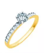 Prsten Bonore - Zlato 585 - Diamant 0,7 Ct