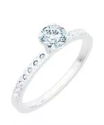 Prsten Bonore - Bílé Zlato 585 - Diamant 0,7 Ct
