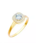 Prsten Bonore - Zlato 585 - Diamant 1 Ct