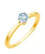 Prsten Bonore - Zlato 585 - Diamant 0,4 Ct