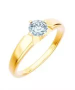 Prsten Bonore - Zlato 585 - Diamant 0,7 Ct