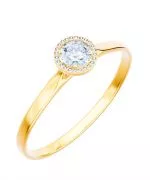 Prsten Bonore - Zlato 585 - Diamant 0,4 Ct