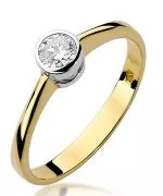 Prsten Bonore - Zlato 585 - Diamant 0,25 Ct