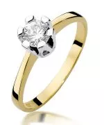 Prsten Bonore - Zlato 585 - Diamant 0,7 Ct