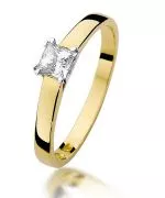 Prsten Bonore - Zlato 585 - Diamant 0,3 Ct