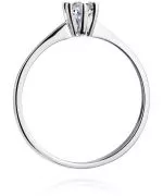 Prsten Bonore - Bílé Zlato 585 - Diamant 0,23 Ct