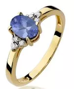 Prsten Bonore - Zlato 585 - Tanzanit 0,7 Ct