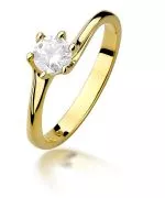 Prsten Bonore - Zlato 585 - Diamant 0,5 Ct