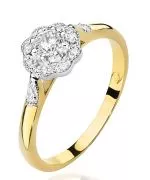 Prsten Bonore - Zlato 585 - Diamant 0,23 Ct
