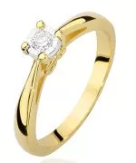 Prsten Bonore - Zlato 585 - Diamant 0,08 Ct
