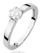 Prsten Bonore - Bílé Zlato 585 - Diamant 0,25 Ct