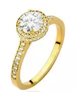 Prsten Bonore - Zlato 585 - Diamant 0,7 Ct