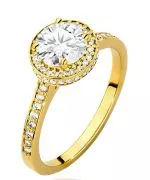 Prsten Bonore - Zlato 585 - Diamant 1 Ct