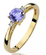 Prsten Bonore - Zlato 585 - Tanzanit 0,5 Ct