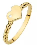 Prsten Bonore - Zlato 585 - Diamant 0,01 Ct