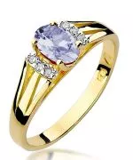 Prsten Bonore - Zlato 585 - Tanzanit 0,4 Ct