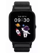 Chytré Hodinky dětské Garett Kids Tech 4G Černá Velcro