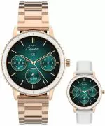 Chytré Hodinky dámské Garett Signature Grace Rose Gold Solid SET