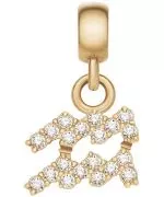 Přívěšek Daniel Wellington Charm Gold Aquarius