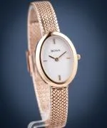Hodinky dámské BOWA Oslo White Rose-Gold Mesh 23