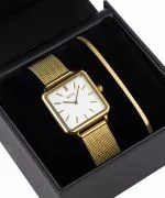 Hodinky dámské BOWA Vienna White Gold Mesh 29 Gift Set