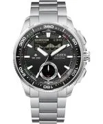Hodinky pánské Citizen Promaster Marine Wave Tracker Eco-Drive Chronograph