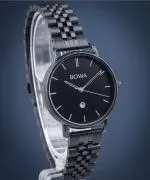 Hodinky BOWA Milan Black-Silver Tone Steel 34