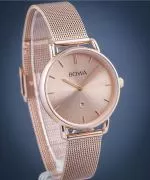 Hodinky BOWA Milan Full Pink Gold Mesh 34
