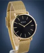 Hodinky dámské BOWA New York Petite Black-Gold Mesh 34