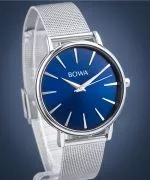 Hodinky BOWA Praha Navy Blue-Silver Mesh 38
