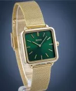 Hodinky BOWA Vienna Green Gold Mesh 29