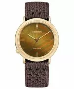 Hodinky dámské Citizen Sapphire Diamonds Solar Gift Set