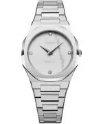 Hodinky dámské D1 Milano Ultra Thin Marble Silver