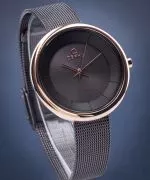 Dámské hodinky Obaku Lys Walnut V206LRVNMN