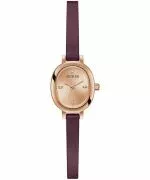 Hodinky dámské Guess Ladies Red Rose Gold Tone