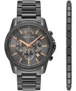 Hodinky Armani Exchange Banks Chronograph SET