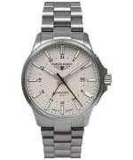 Hodinky Bauhaus Aviation Titanium Automatic GMT