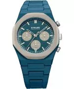 Hodinky D1 Milano Petrol Blast Polychrono Chronograph
