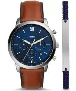Pánské hodinky Fossil Neutra Chronograph Gift Set FS5708SET
