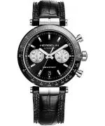 Hodinky Herbelin Newport Heritage BI-COMPAX Reverse Panda Automatic Chronograph