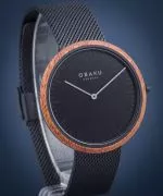 Hodinky Obaku Trae Charcoal