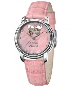 Dámské hodinky Epos Ladies Diamonds Open Heart Automatic 4314.133.20.83.13