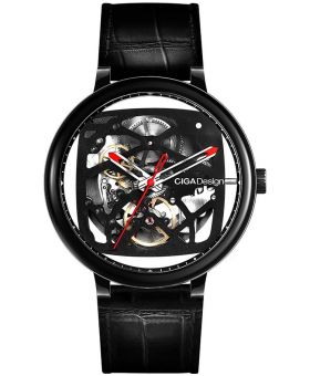 Pánské hodinky Ciga Design Fang Yuan Series Skeleton Automatic Z021-BLBL-W1