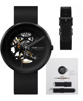 Pánské hodinky Ciga Design MY Series Stainless Steel Skeleton Automatic M021-BLBL-W13