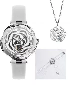 Dámské hodinky Ciga Design R Danish Rose Skeleton Automatic R022-SISI-W1