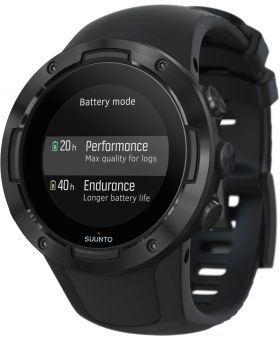 Pánské chytré hodinky Suunto 5 All Black Wrist HR GPS SS050299000