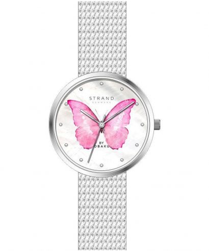 Dámské hodinky Strand by Obaku Butterfly S700LXCWMC-DBP