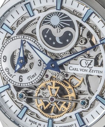 Pánské hodinky Carl von Zeyten Freiburg Skeleton Automatic CVZ0063SLS