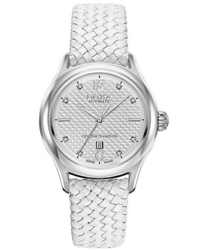 Dámské hodinky Doxa Executive Automatic Diamonds D217SWH